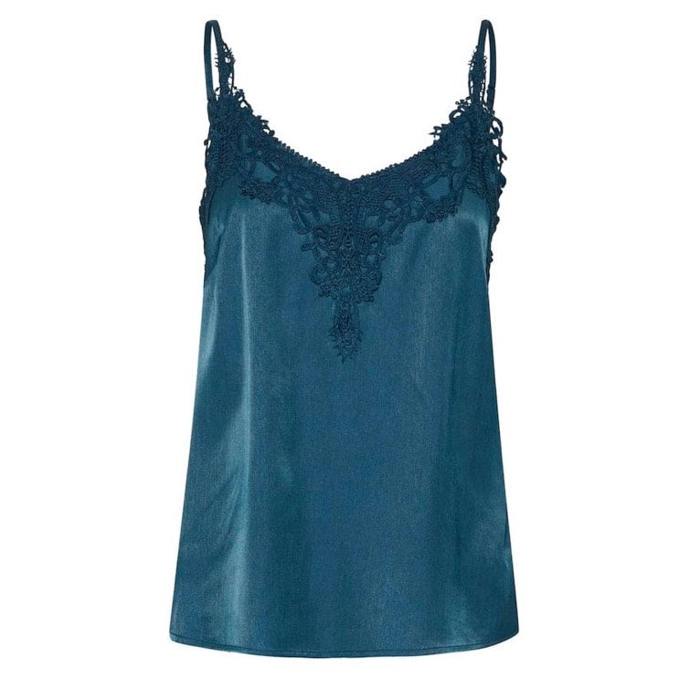 Lace Trim Cami Top (3 Colors)